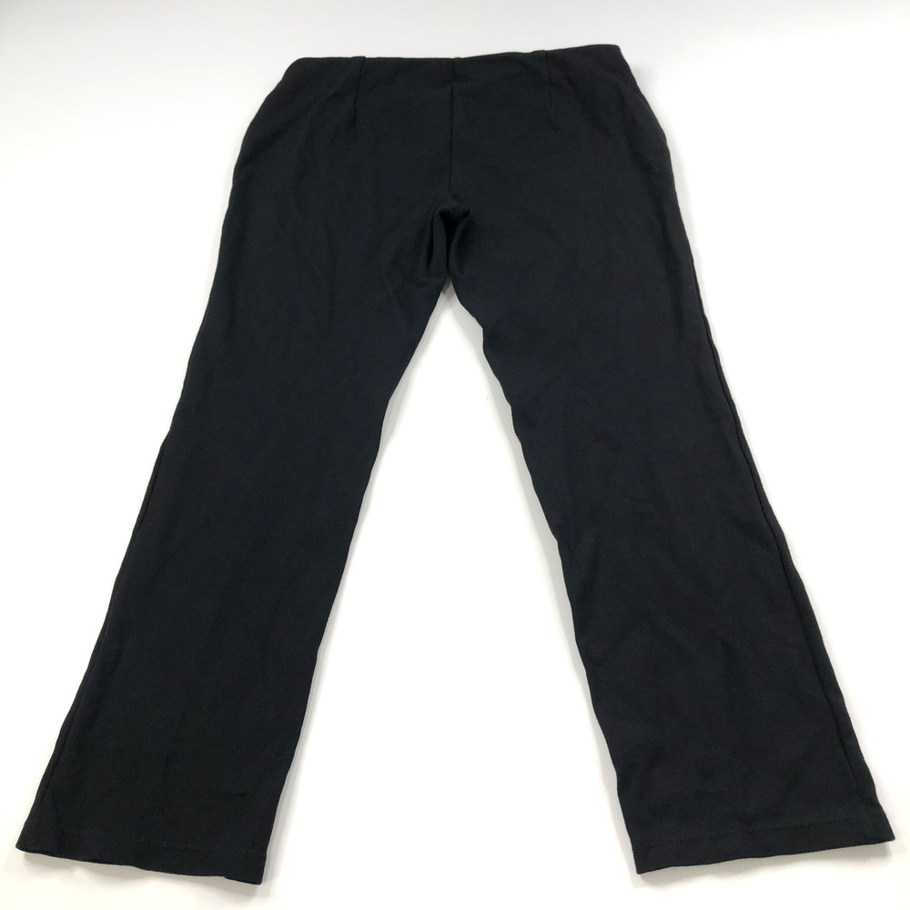 Lauren Ralph Lauren Medium (Fit 31W 26L) Pull On Viscose Mid Rise Pants Black